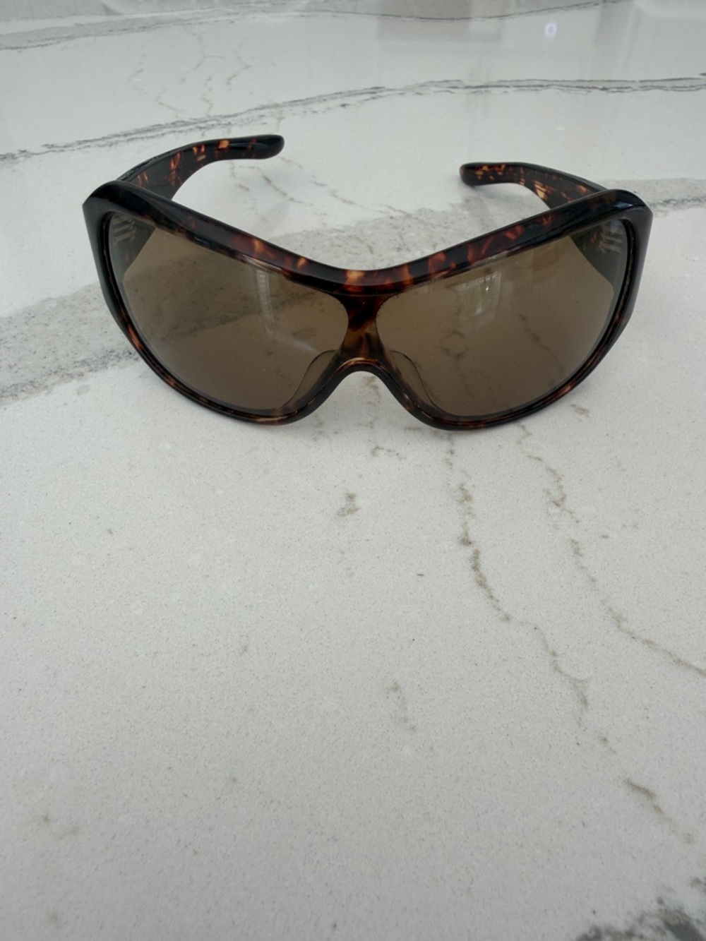 NikeTortoiseshell Sunglasses Frame - Brown & Amber Pattern “Prada Like”